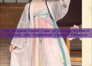 The Original Hanfu Cape of Luming Stream:A Journey into Traditional Chinese Elegance