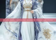 Purple Hanfu Fashion for Women in Autumn and Winter