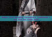Babys First Birthday Ceremony:A Traditional Tang Suit for Little Girls