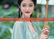 Embracing Modern Elegance:The New Chinese Cheongsam with Hourglass Silhouette and Long Skirt