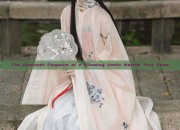The Dominant Elegance of a Slimming Hanfu Martial Arts Dame
