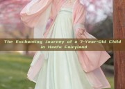 The Enchanting Journey of a 7-Year-Old Child in Hanfu Fairyland