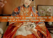 Little Girls Charm in a碎花Qipao Dress:The Allure of a Traditional Chinese Style