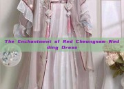 The Enchantment of Red Cheongsam Wedding Dress