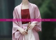 Childrens Ming-Style Hanfu Costumes in Spring and Autumn