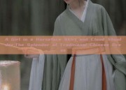A Girl in a Horseface Skirt and Cloud Shoulder:The Splendor of Traditional Chinese Dress