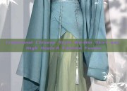 Traditional Chinese Style Ma-Min Skirt and High Heels:A Fashion Fusion