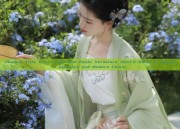 Chinese-Style Girls Traditional Hanfu Horseface Skirt:A Blend of Ancient Elegance and Modern Charm