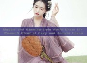 Elegant and Slimming-Style Hanfu Dress for Women:A Blend of Fairy and Ancient Charm