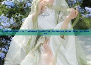 Ethereal Beauty in Traditional Hanfu:The Enchanting Qiyao Skirt for Women