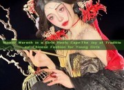 Winter Warmth in a Girls Hanfu Cape:The Joy of Traditional Chinese Fashion for Young Girls