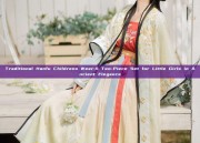 Traditional Hanfu Childrens Wear:A Two-Piece Set for Little Girls in Ancient Elegance