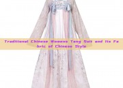 Traditional Chinese Womens Tang Suit and Its Fabric of Chinese Style