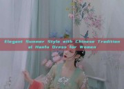 Elegant Summer Style with Chinese Traditional Hanfu Dress for Women