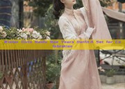 Winter Girls Hanfu New Years Outfit:A Set for Celebration