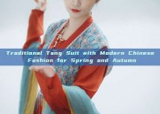Traditional Tang Suit with Modern Chinese Fashion for Spring and Autumn