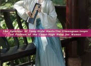 The Splendor of Tang-Style Hanfu:The Cheongsam-Inspired Fashion of the Chest-High Robe for Women