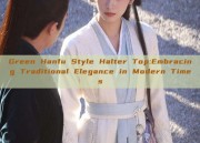Green Hanfu Style Halter Top:Embracing Traditional Elegance in Modern Times