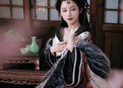 Traditional Chinese Style Horseface Skirt for Childrens Hanfu Winter Fashion