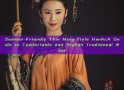 Summer-Friendly Thin Ming-Style Hanfu:A Guide to Comfortable and Stylish Traditional Wear