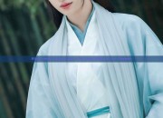Blue Hanfu Dress for a 10-Year-Old Girl in Summer