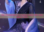 The Enchantment of Evening Cloud Silk Cheongsam Dress
