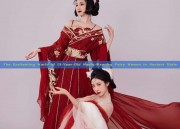 The Enchanting World of 13-Year-Old Hanfu-Wearing Fairy Women in Ancient Style