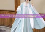 The Revival of Bubble-Sleeve Cheongsam Dress with Lantern-Style Arms and Flag袍细节的魅力