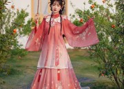 The Enchantment of a Little Girl in a Red Cheongsam Skirt