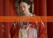 Vintage Spring Girls Traditional Chinese Costume
