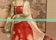 Charming Cheongsam Dress with Splashed Blossoms:A Summer Elegance for Women