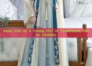 Daily Life of a Young Girl in Traditional Hanfu Fashion