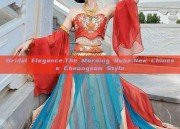 Bridal Elegance:The Morning Robe,New Chinese Cheongsam Style