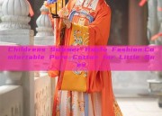Childrens Summer Hanfu Fashion:Comfortable Pure Cotton for Little Ones