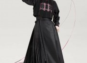 Bridesmaid Attire:Sisters in Style Autumn Winter Maori-Style Skirt with Horseface Pleats