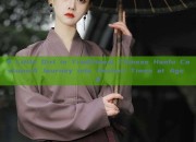 A Little Girl in Traditional Chinese Hanfu Costume:A Journey into Ancient Times at Age 8