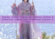 Summer Hanfu Fashion for Primary School Students:An Insight into Traditional Chinese Attire