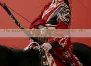 The Enchantment of a Red Short Skirt with Horseface Pattern
