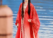 The Enchantment of a Summer Pink Hanfu Girl