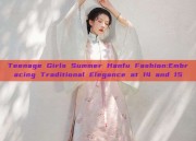 Teenage Girls Summer Hanfu Fashion:Embracing Traditional Elegance at 14 and 15