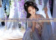 Ming-Style Hair Crown and Horseface Skirt:A Blend of Traditional Elegance and Modern Charm