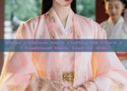 Winter Childrens Hanfu Clothing:The Charm of Traditional Hanfu Tops for Kids