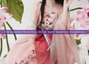 The Complete Three-Piece Set of Hanfu Headdress Accessories