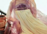 The Splendor of Blue and White:Womens Hanfu Dress with Porcelain Patterns