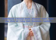 Traditional Chinese-Style Womens Tank Tops:The Rise of Tang Suit Backless Fashion