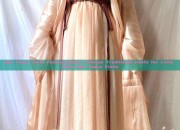 New Years Girls Fashion:Winter Chinese Traditional Hanfu for Little Girls New Years Visits
