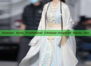 Summer Girls Traditional Chinese-Inspired Hanfu Set