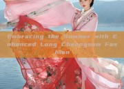 Embracing the Summer with Enhanced Long Cheongsam Fashion