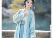 A Girls Long-sleeved Hanfu Dress:The Essence of Traditional Elegance