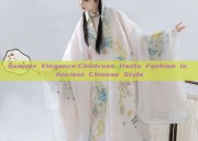 Summer Elegance:Childrens Hanfu Fashion in Ancient Chinese Style